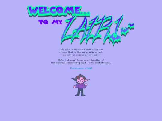 welcome screenshot