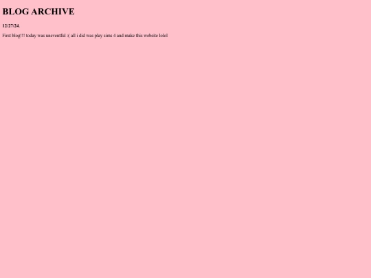 Blog Archive/haha screenshot