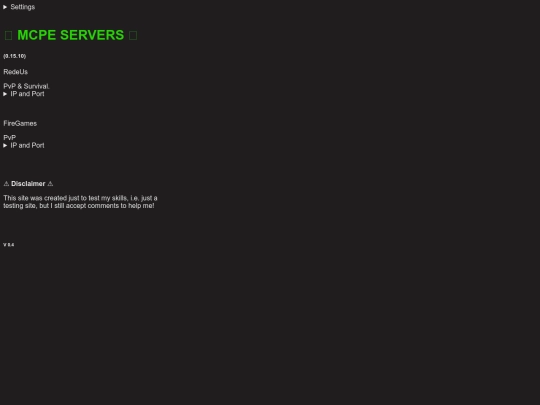 Dark screenshot