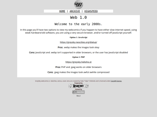 dialup/web1 screenshot