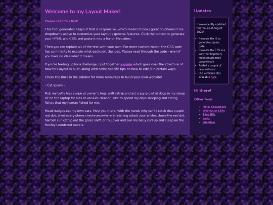 test screenshot