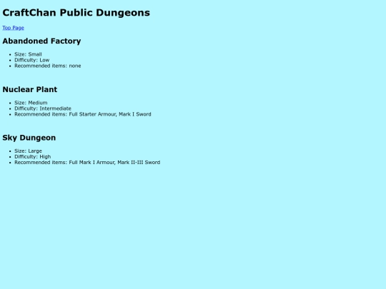 dungeon screenshot