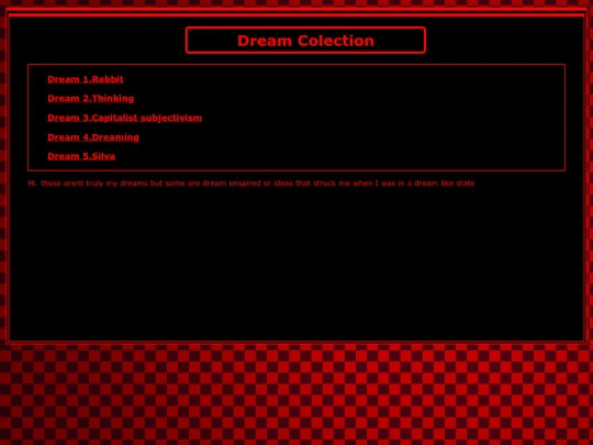 dreamcolection screenshot