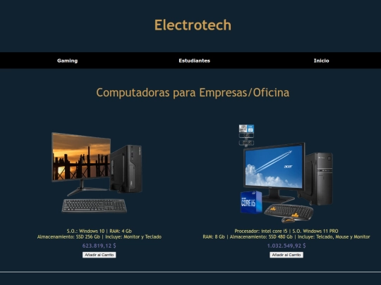 TP Ventas PC/empresas screenshot