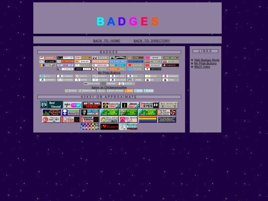 badges screenshot