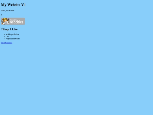 V1 screenshot