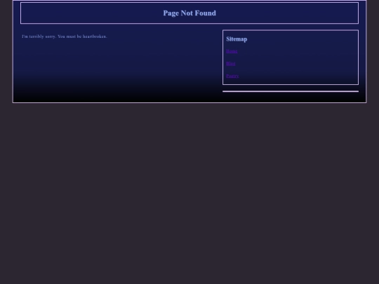 not_found screenshot
