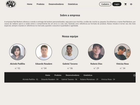desenvolvedores screenshot
