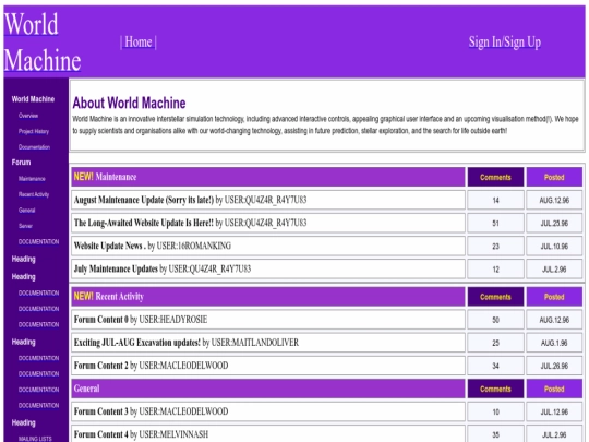 index screenshot