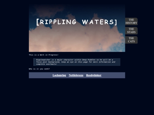 cats/Ripplewatcher screenshot