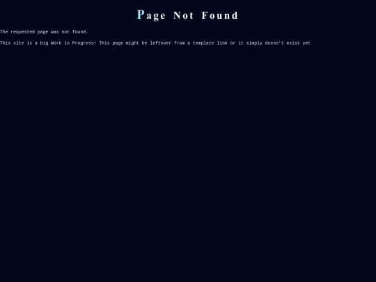 not_found screenshot