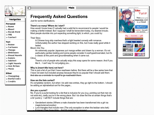 faq screenshot