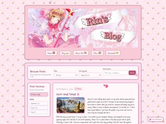 blog screenshot