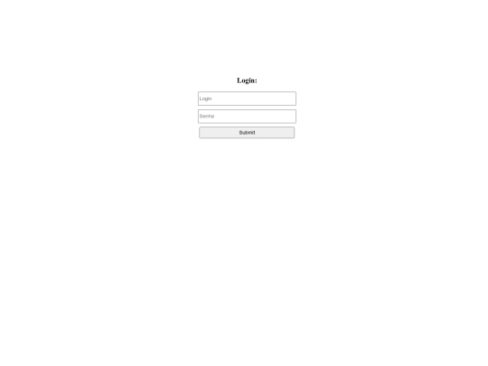 exemploLogin/nicoly screenshot