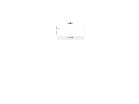 login/login screenshot