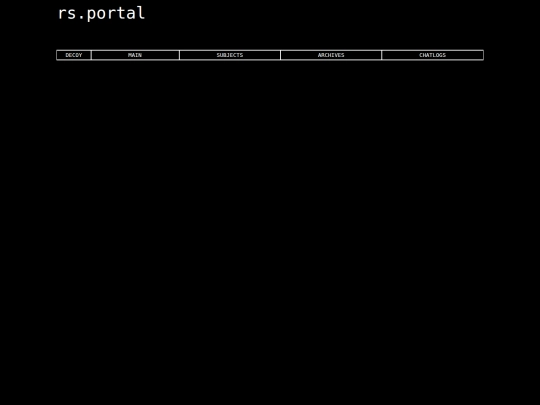 rs-portal screenshot
