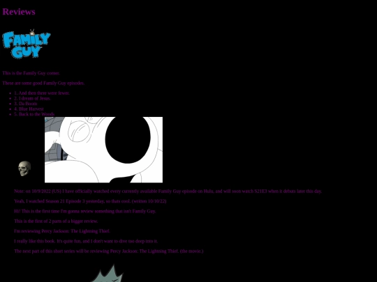 reviews screenshot