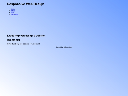 test screenshot