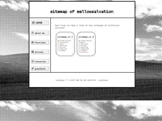 sitemap screenshot