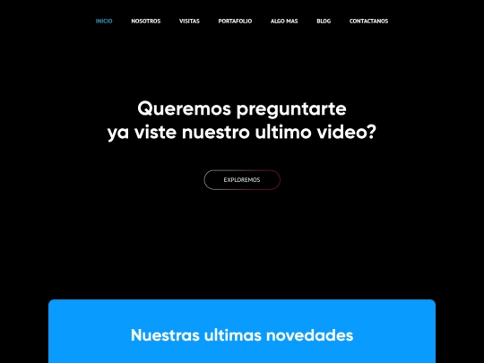 blog screenshot