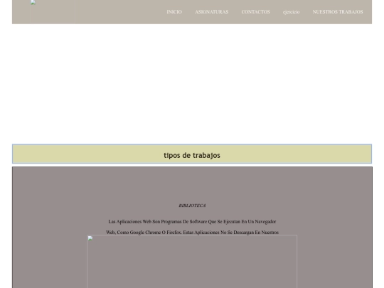 ejercicio/nuestros tabajos/no screenshot