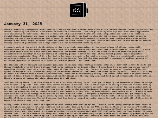 personal/01312025 screenshot