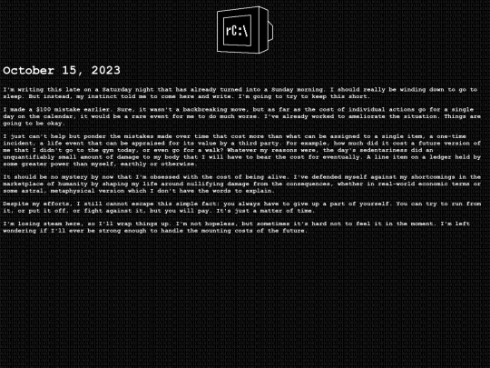 personal/10152023 screenshot