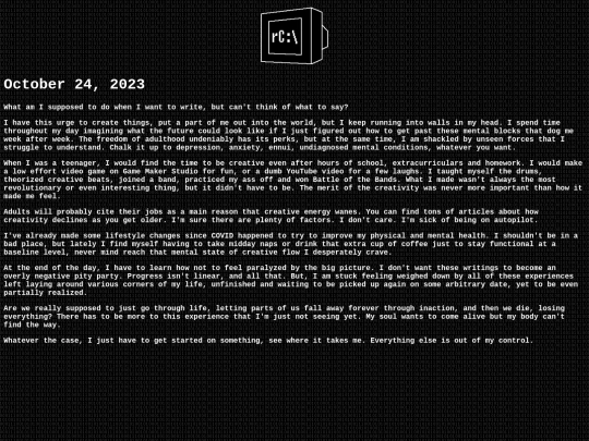 personal/10242023 screenshot