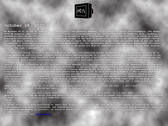 personal/10282025 screenshot