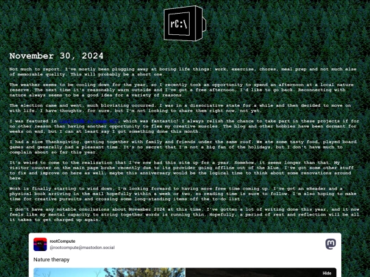 personal/11302024 screenshot