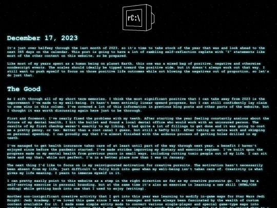 personal/12172023 screenshot