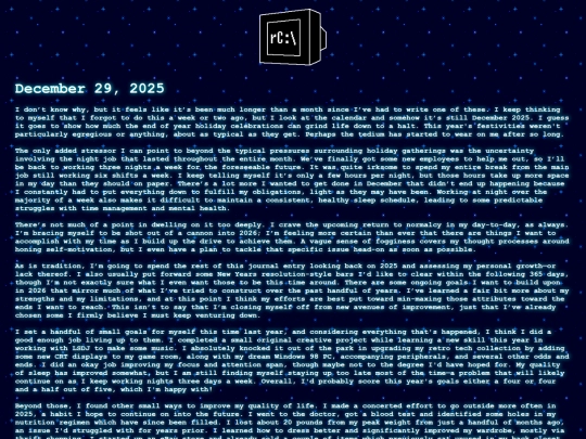 personal/12292025 screenshot