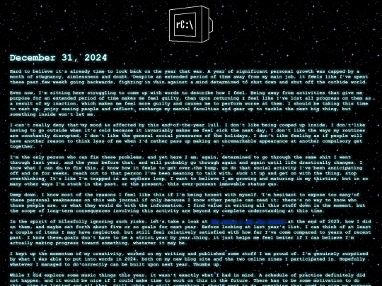 personal/12312024 screenshot