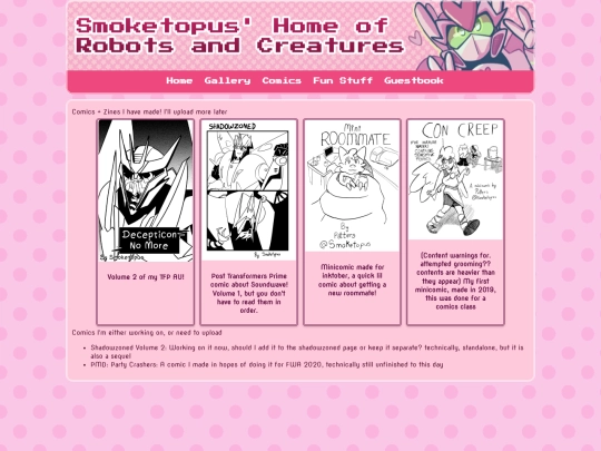 comics screenshot