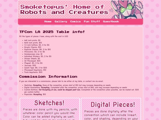 conventions screenshot