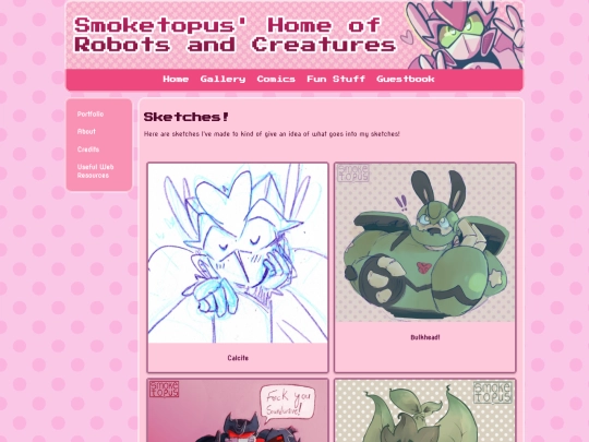 gallery/sketches screenshot