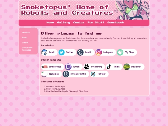 home/contactme screenshot