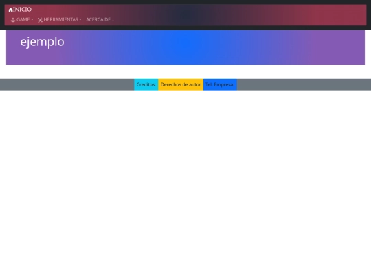 pag/ejemplo screenshot