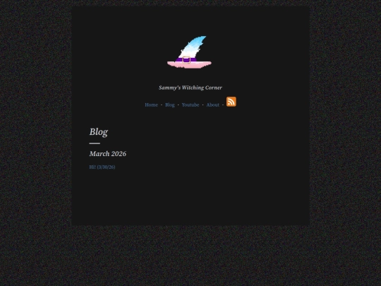 blog screenshot
