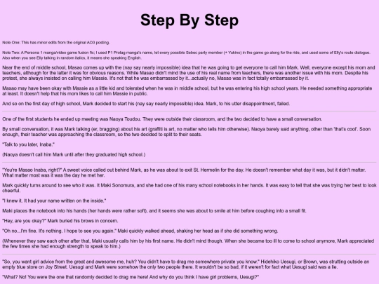 fanfictionstepbystep screenshot