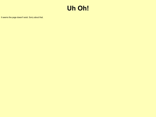 not_found screenshot