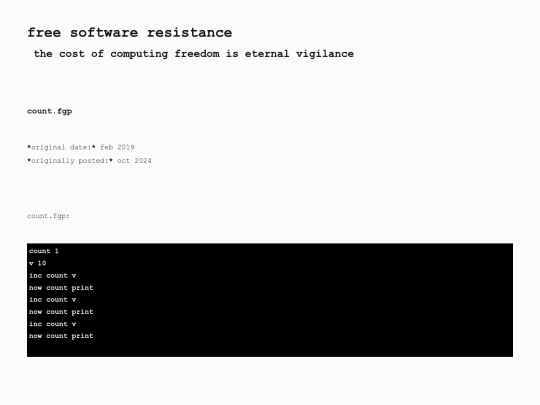 2019/count.fgp screenshot