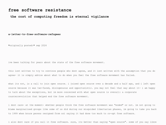 a-letter-to-free-software-refugees screenshot