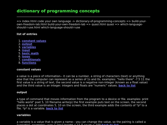 codeyourownlanguage/dictionary-of-programming-concepts screenshot