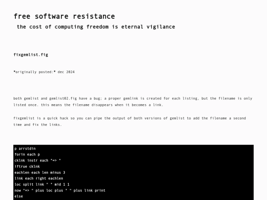 fixgemlist.fig screenshot