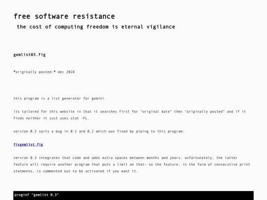 gemlist03.fig screenshot