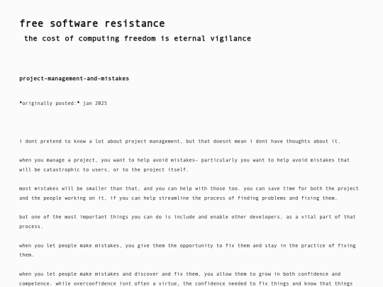 project-management-and-mistakes screenshot