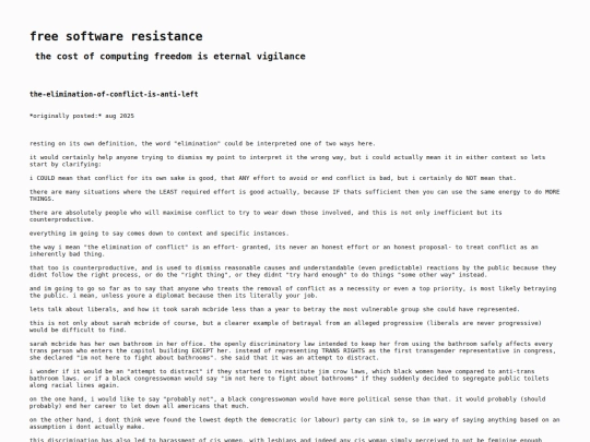 the-elimination-of-conflict-is-anti-left screenshot