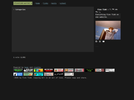 categories screenshot