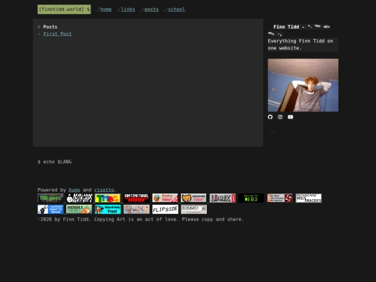 posts screenshot